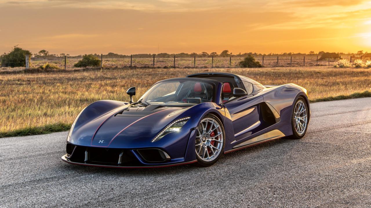 Venom F5 Roadster Hennessey Top Gear