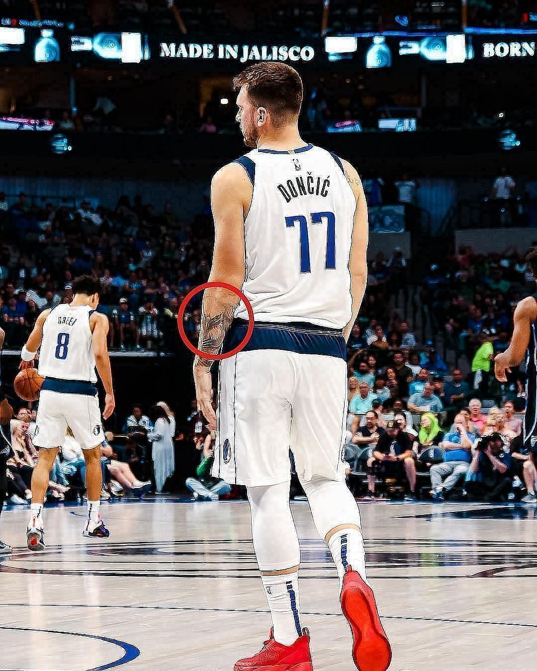 Luka Doncic Cryptic Tattoos