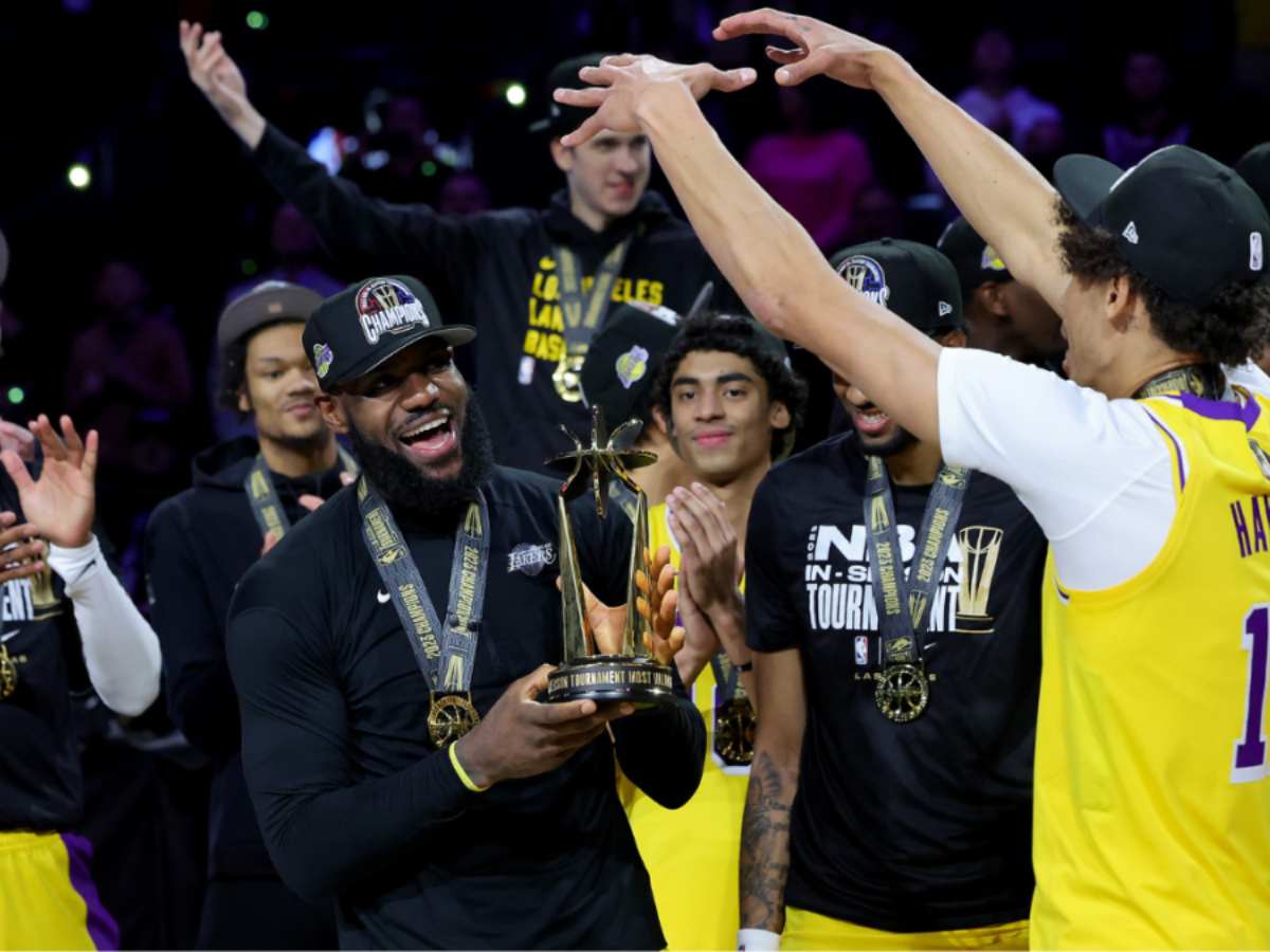 LeBron James and Lakers star might lose $261,000 despite making history at  inaugural NBA In-season tournament – FirstSportz