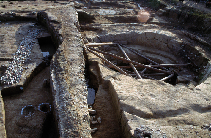 Taxes China Qin Well wide view