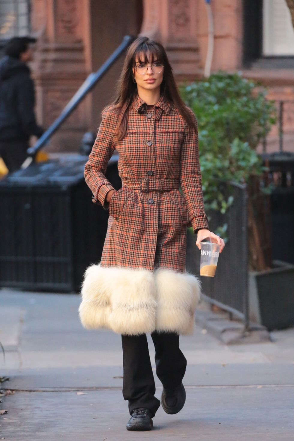 new york, ny december 15 emily ratajkowski is seen on december 15, 2023 in new york city photo by ignatbauer griffingc images