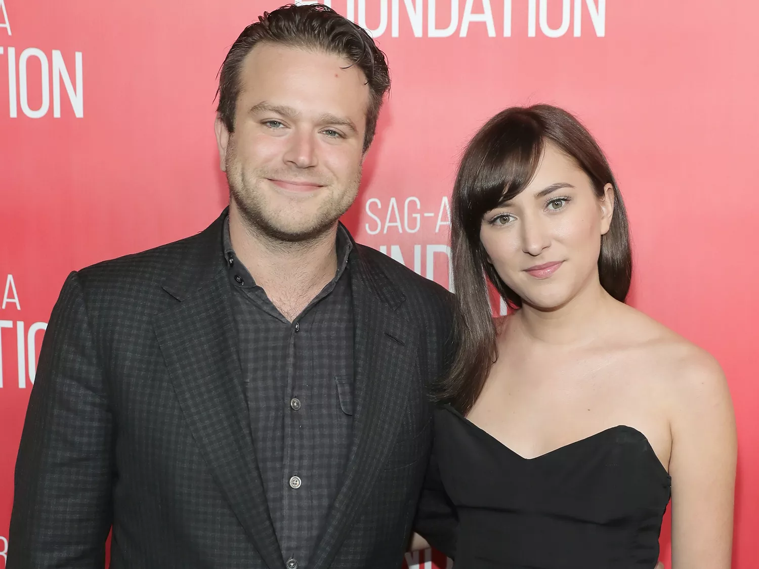 Zachary Pym Williams (L) and Zelda Williams attend the grand opening Of SAG-AFTRA Foundation's Robin Williams Center