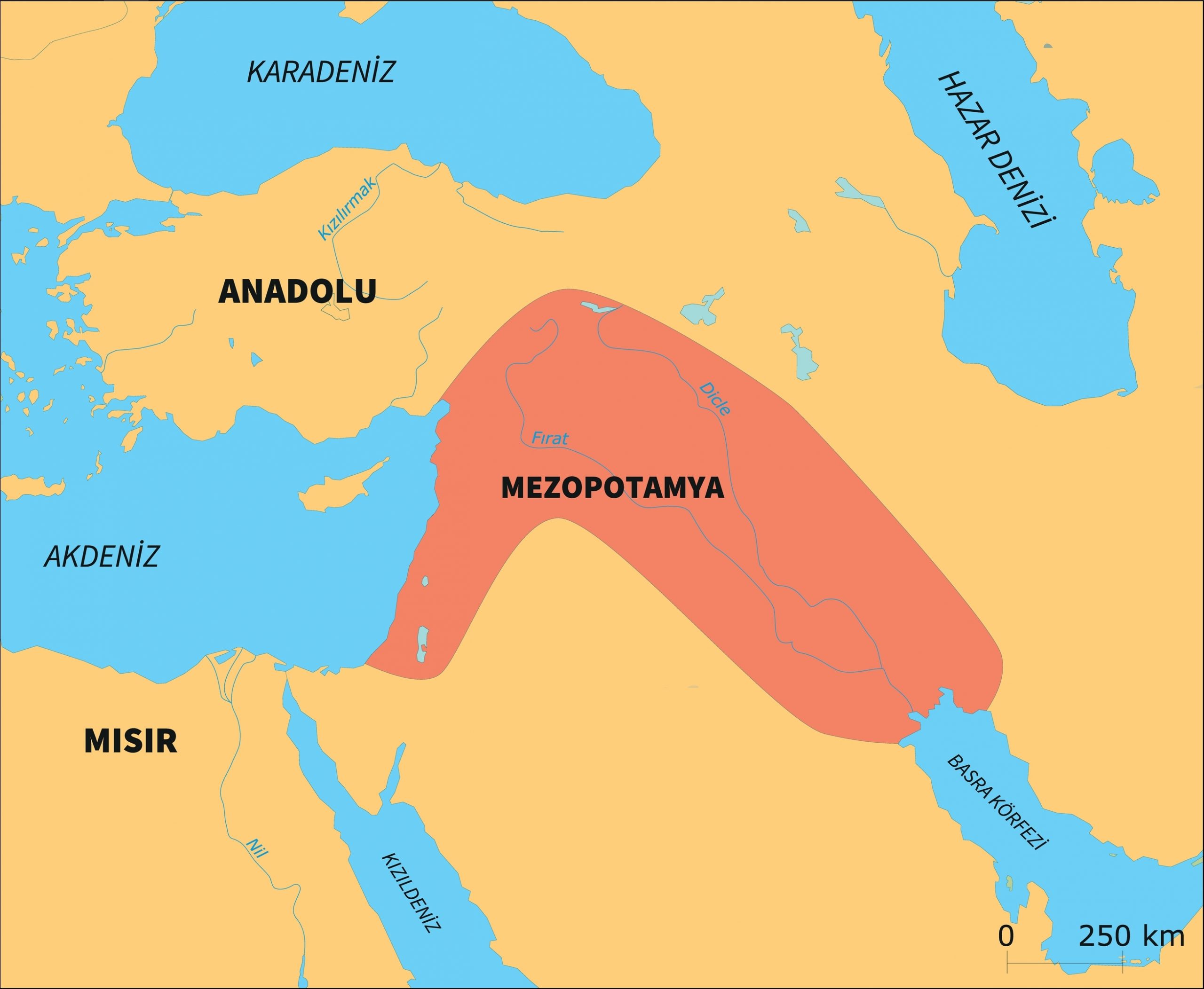 Mesopotamia and the ancient Middle East.