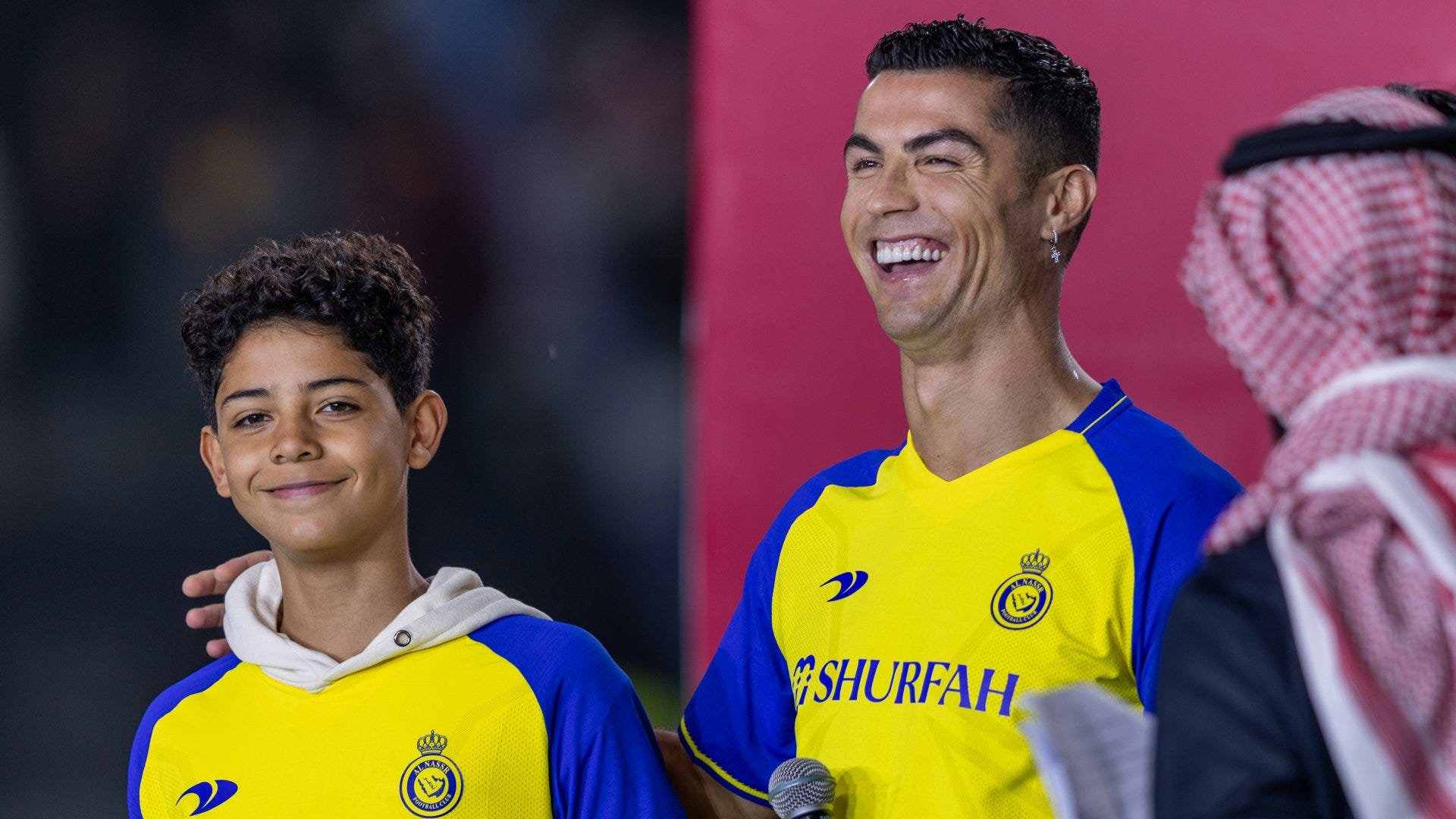 Cristiano Ronaldo Jr joins Al-Nassr U13 team, and hopes to one day play  alongside his superstar dad | Goal.com UK