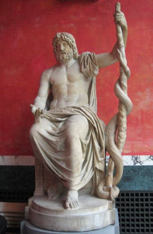 Statue of Asklepios (Illustration) - World History Encyclopedia