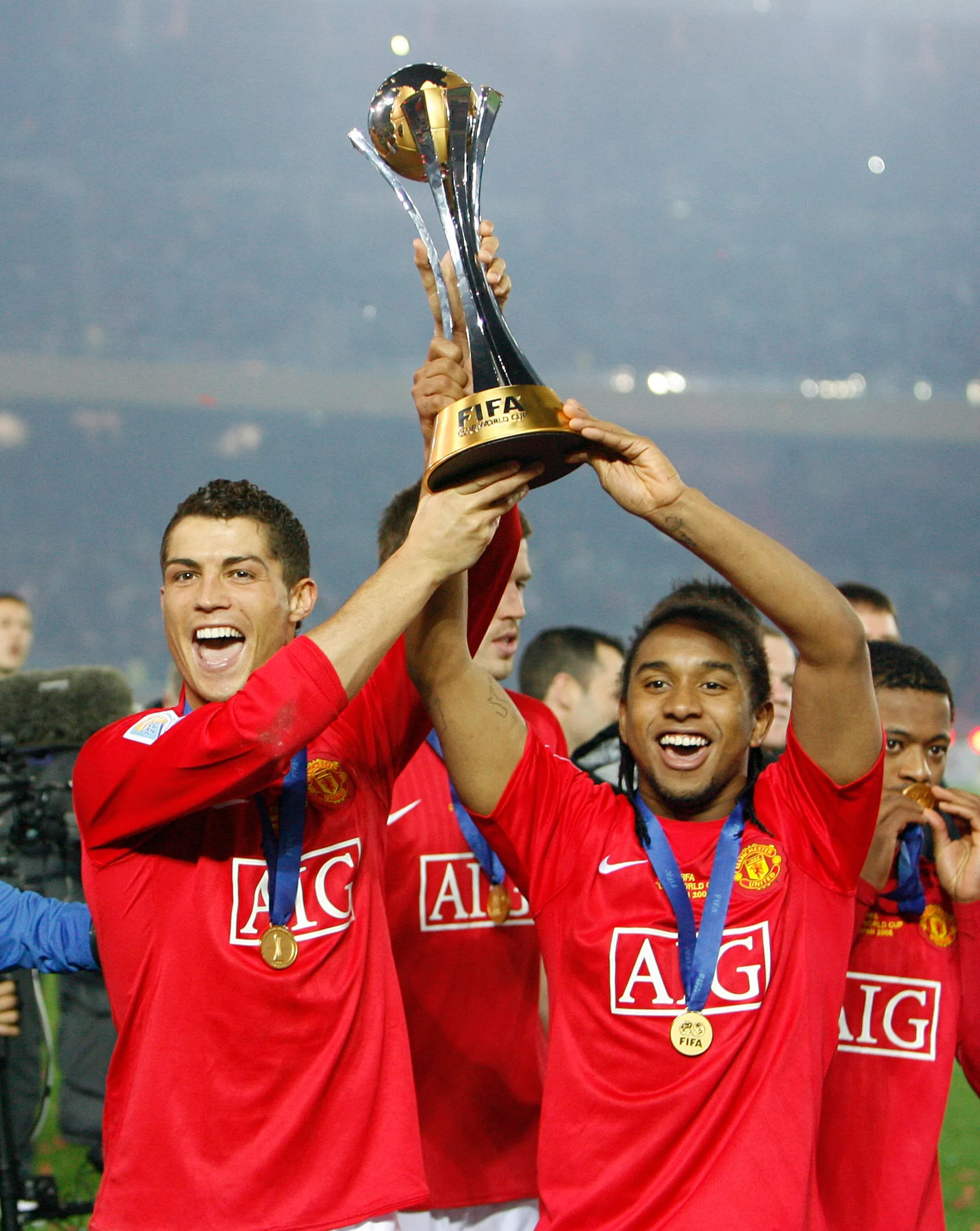 Anderson enjoyed great success alongside Cristiano Ronaldo at Man Utd