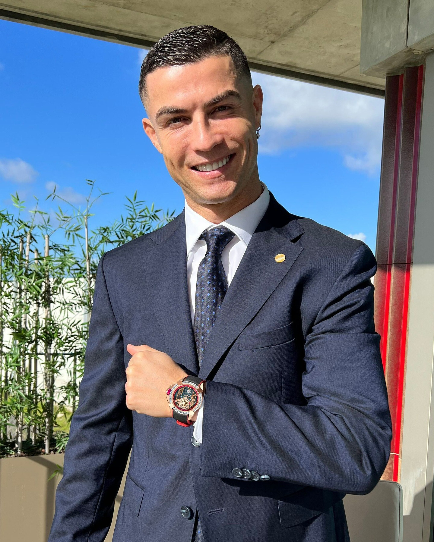 Cristiano Ronaldo is an avid watch collection