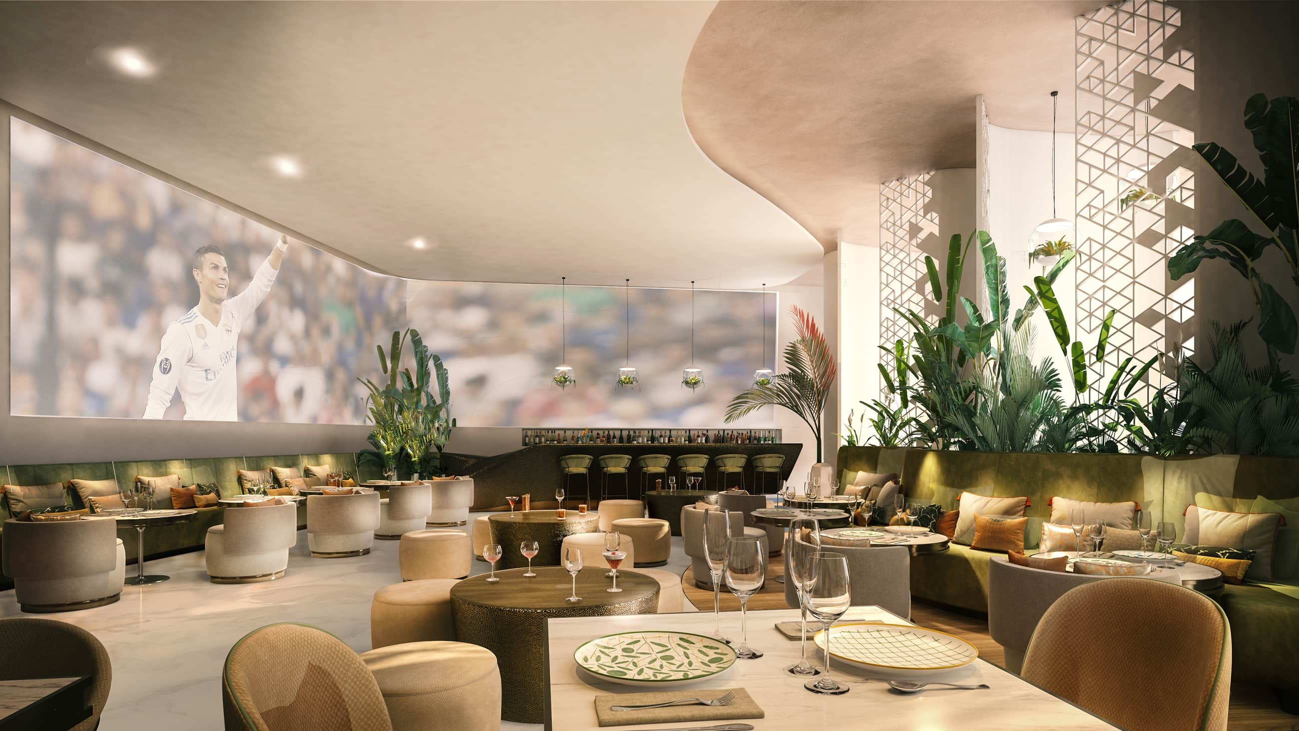 Designs for Ronaldo's Marrakech hotel show it'll be a place for the jet set