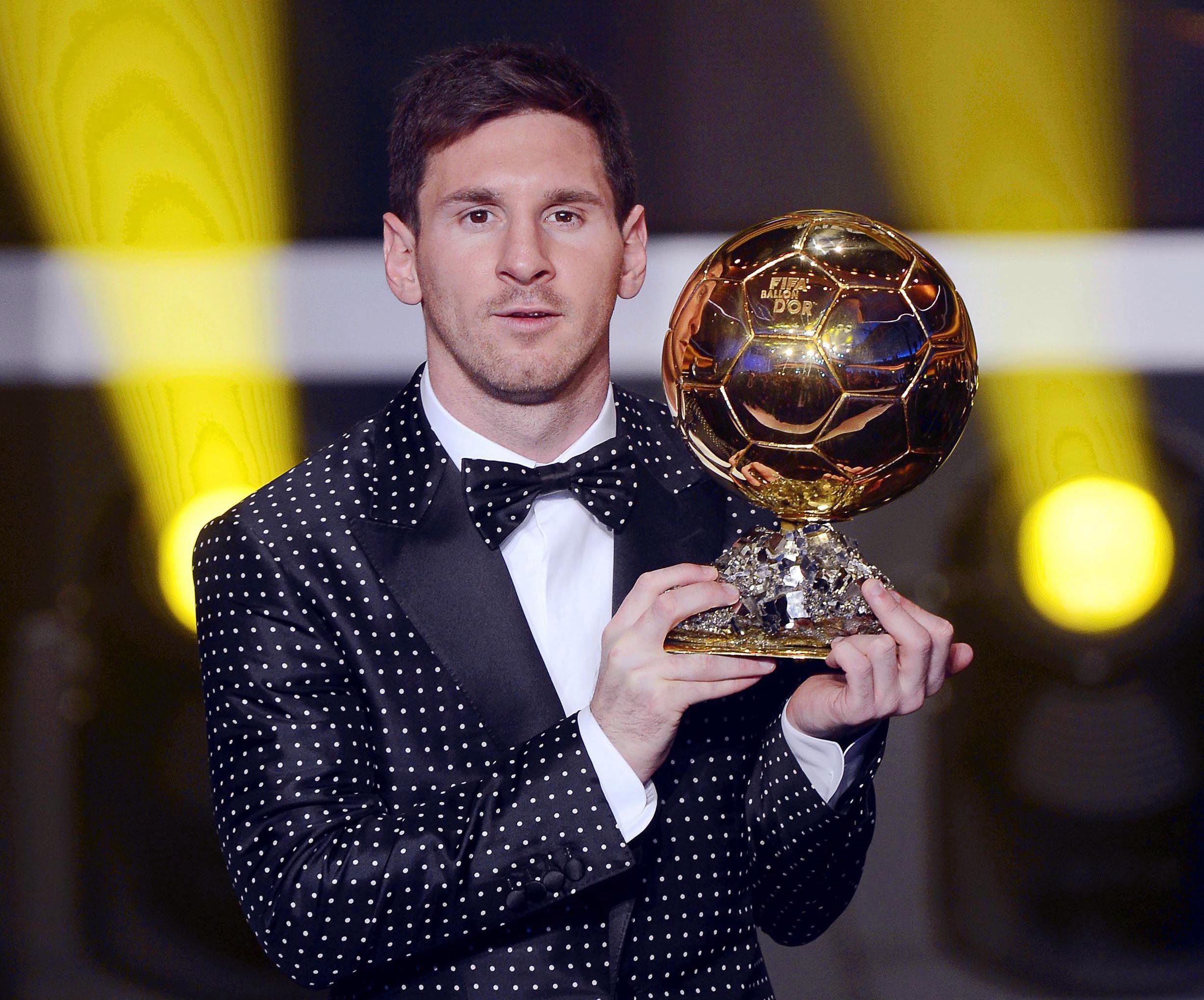 Lionel Messi, who has won the award seven times, is considered one of the greatest footballers of all time