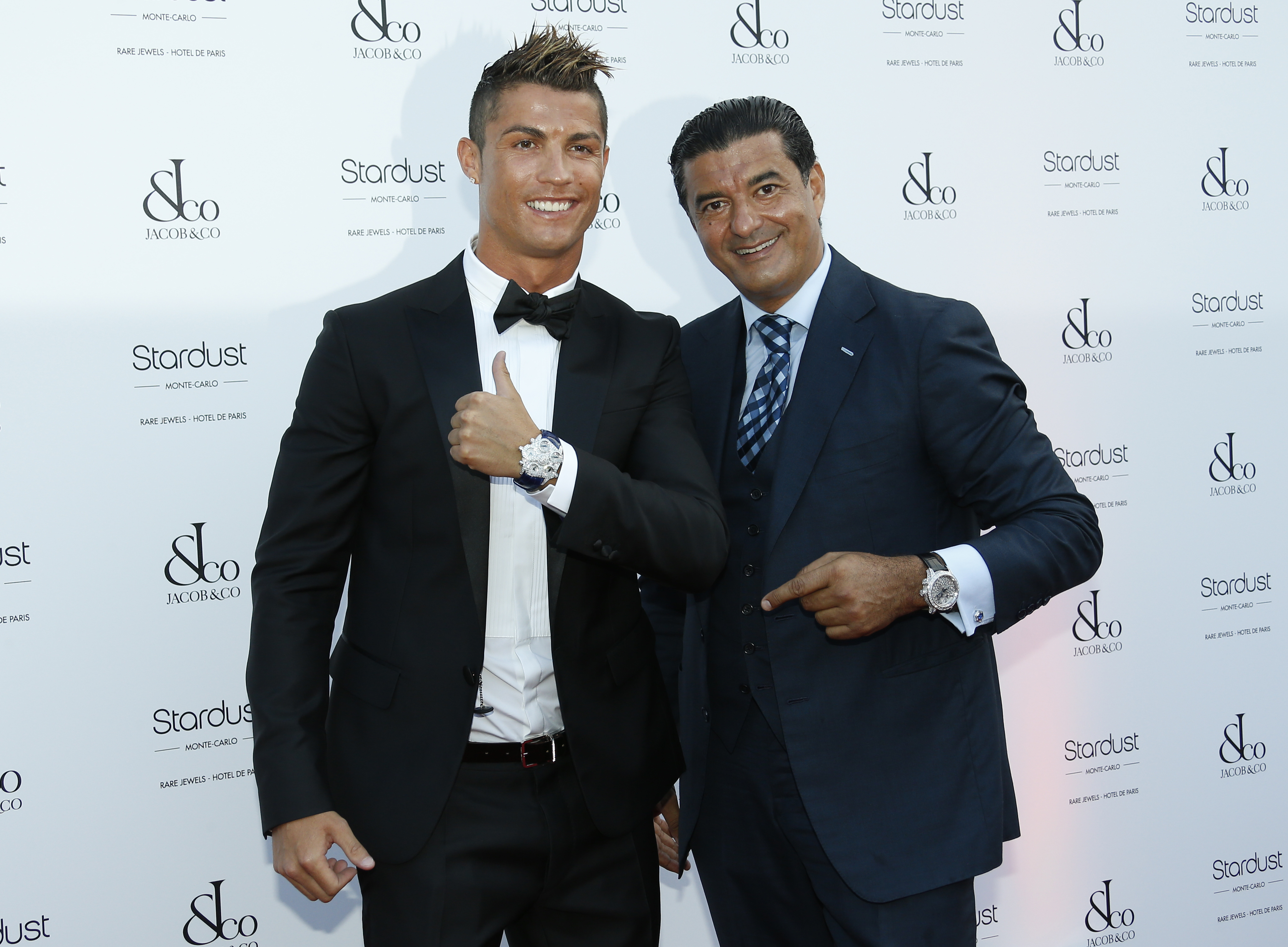 Ronaldo's most expensive watch, pictured, is worth £1.6m
