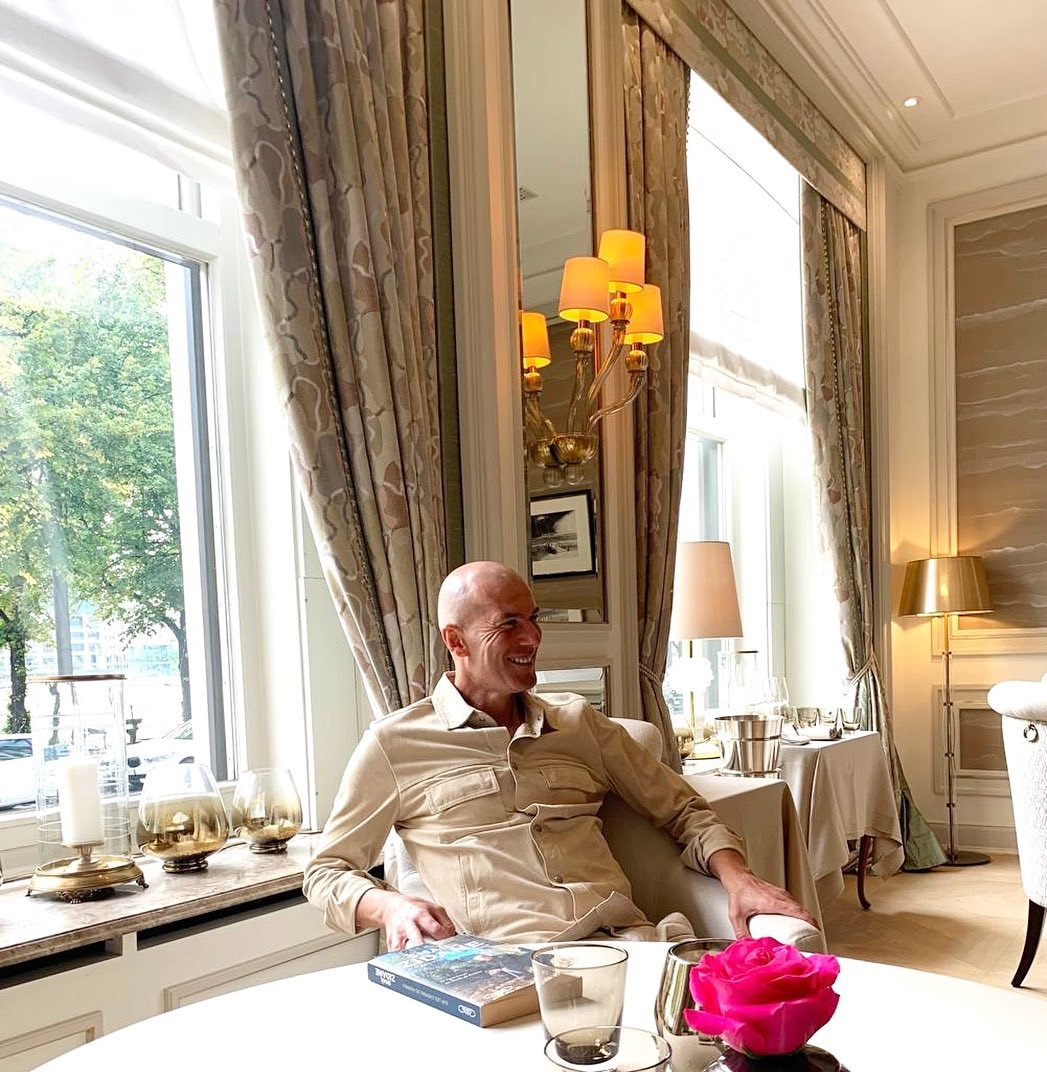 The French legend knows how to live in style
