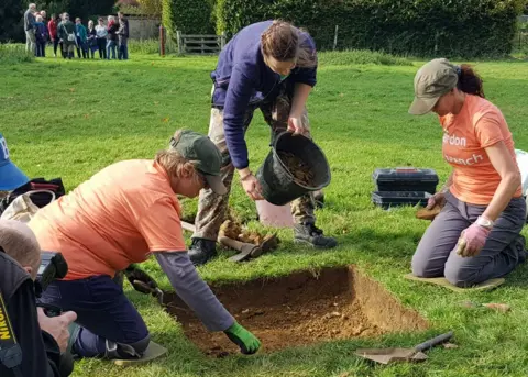 Sudeley Castle Archaeological dig