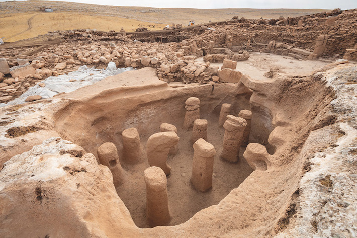 Karahantepe Neolithic Turkey Structure AB Pillars