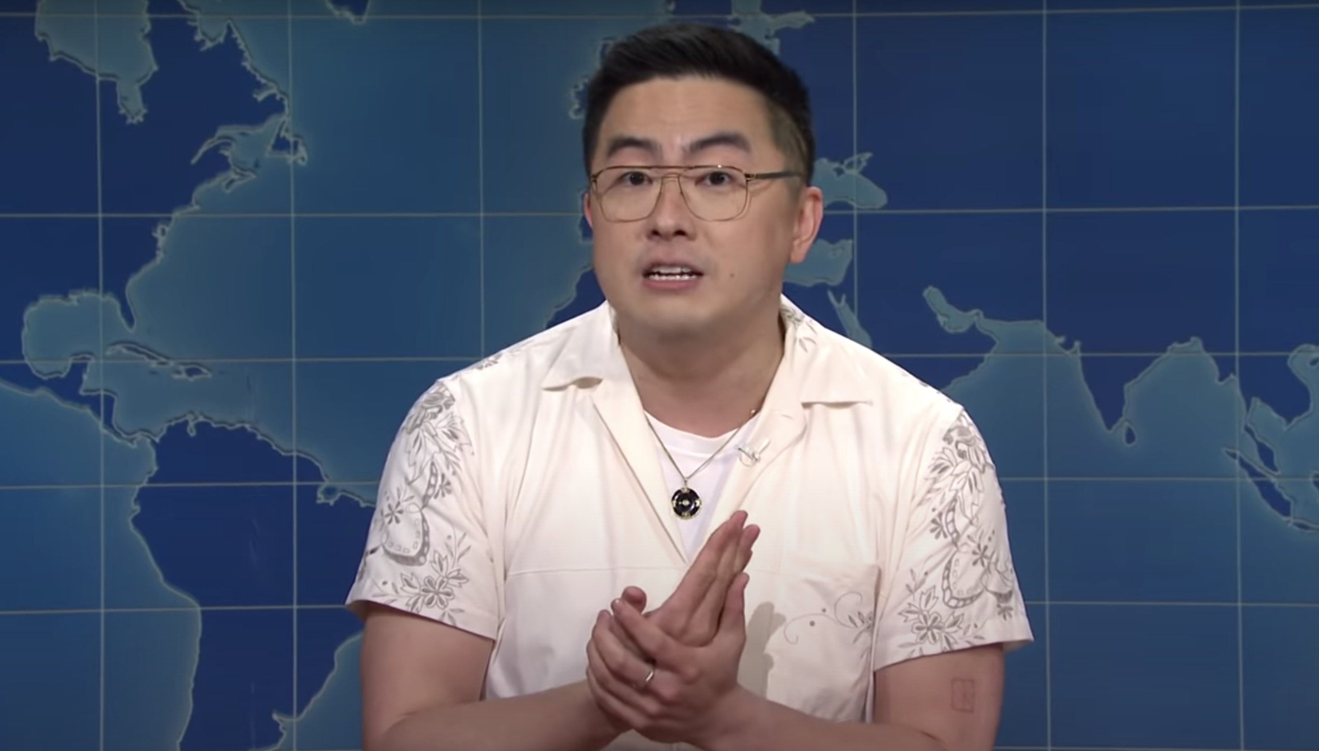 Bowen Yang on SNL Weekend Update Goes Off on Anti-Asian Hate - Watch