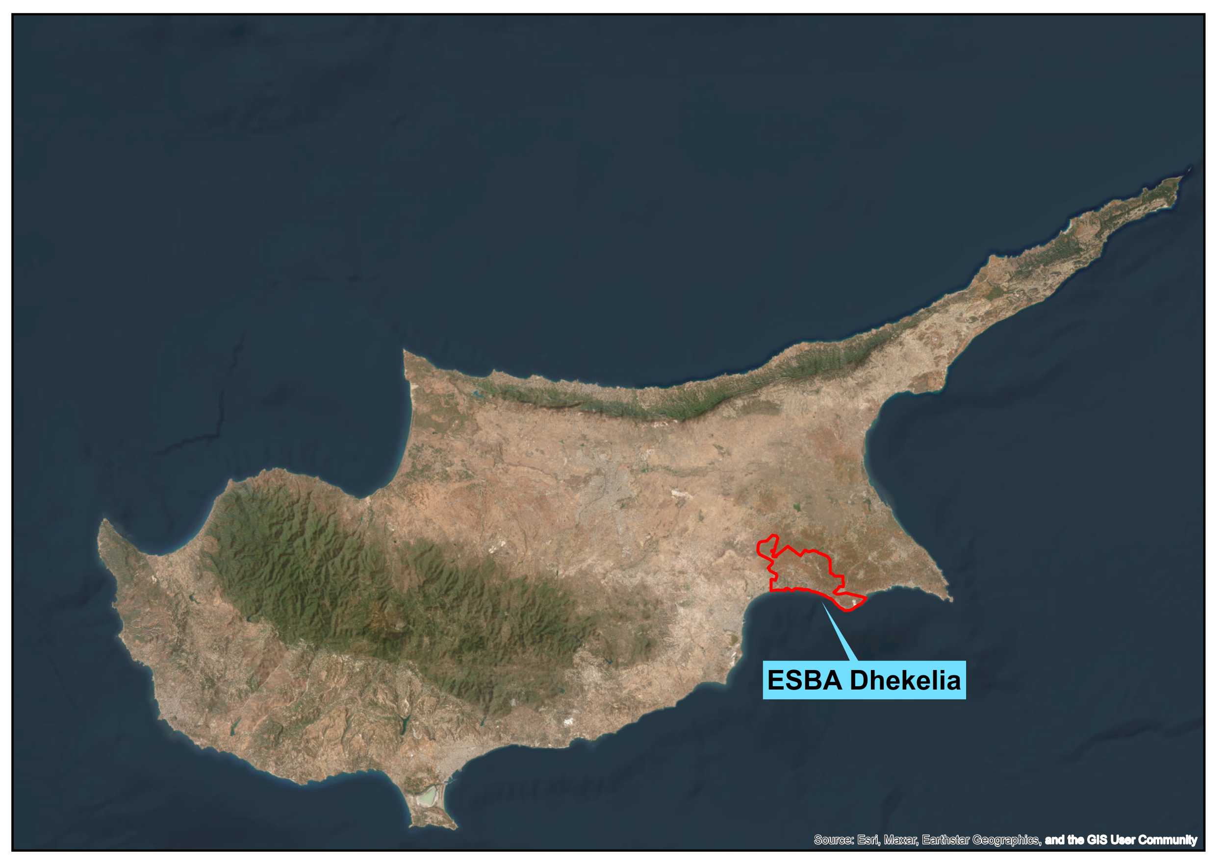The Eastern Sovereign Base Area at Dhekelia