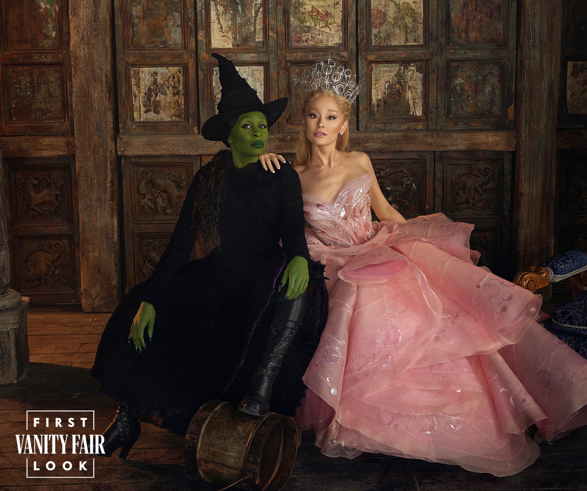 Wicked' First Look: Ariana Grande and Cynthia Erivo in Costume | Vanity Fair