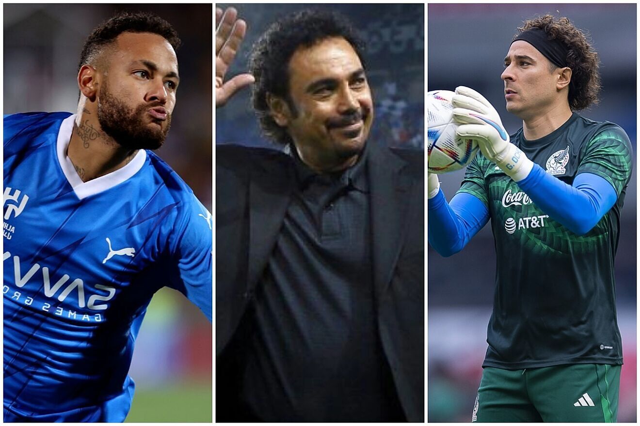 Hugo Sánchez, Memo Ochoa and Neymar