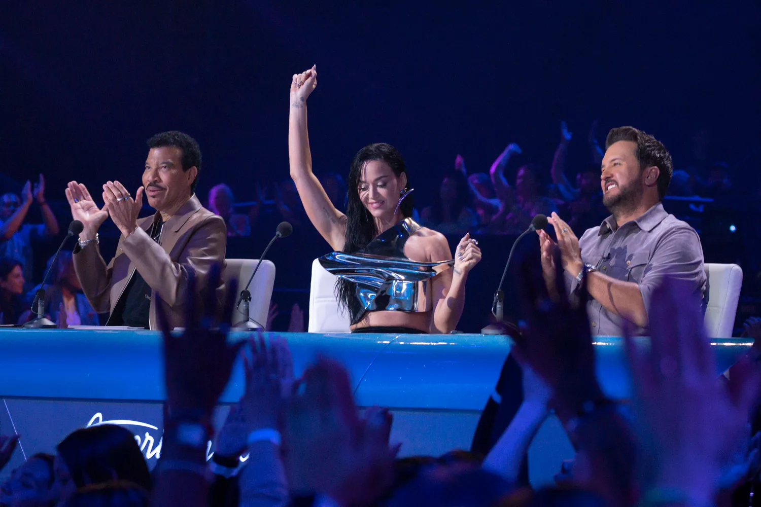 AMERICAN IDOL Judges Luke Bryan, Katy Perry and Lionel Richie