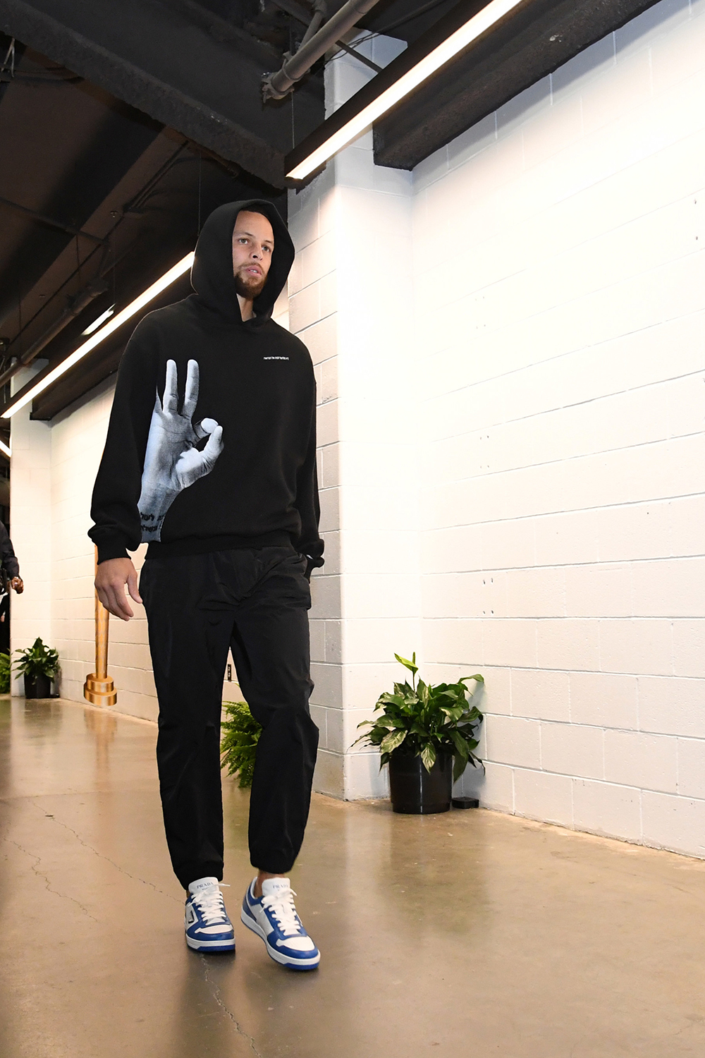 Stephen Curry Teased the Exclusive Hoodie During His NBA Finals Game 4  Tunnel Walk | The Ritz Herald