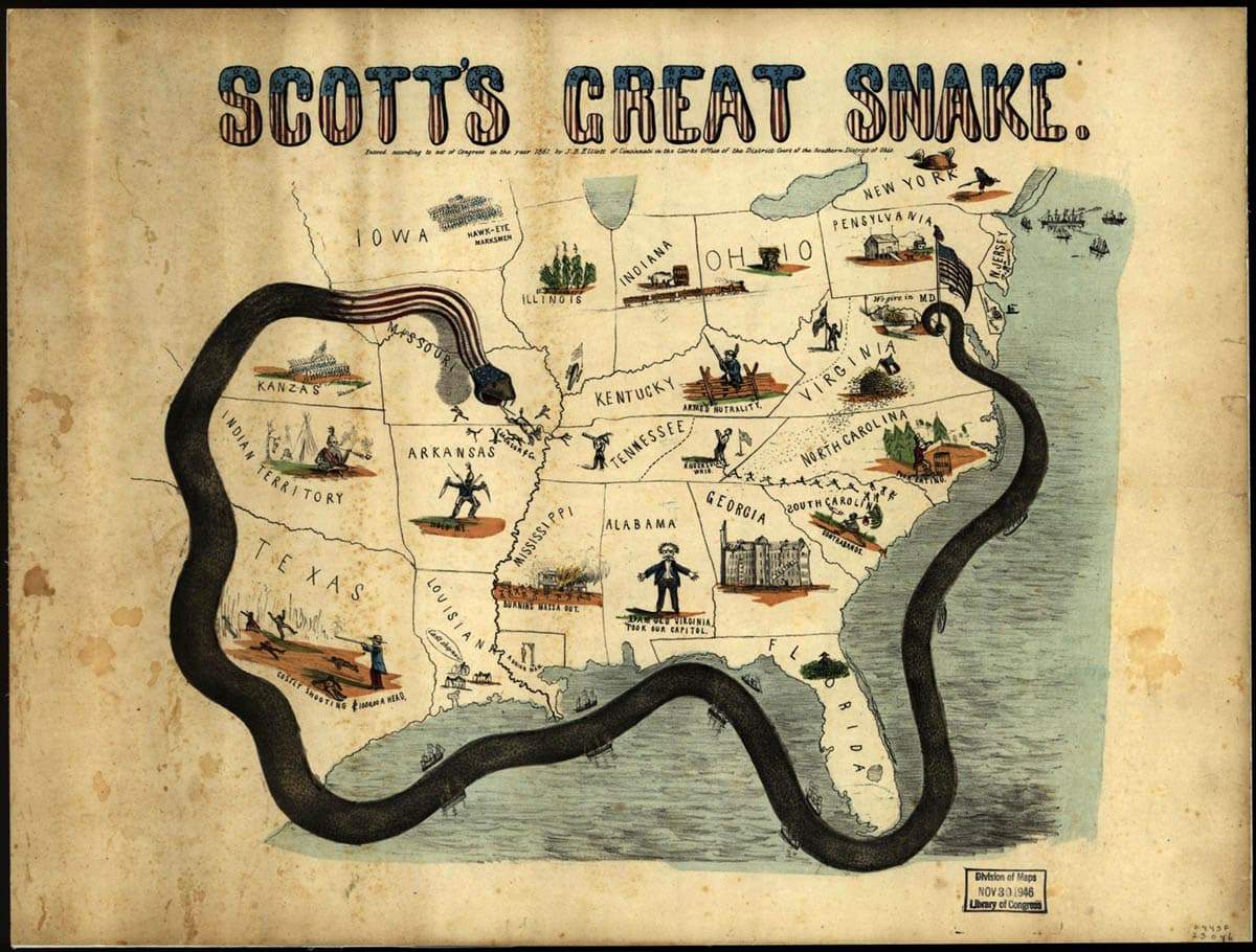 anaconda plan civil war