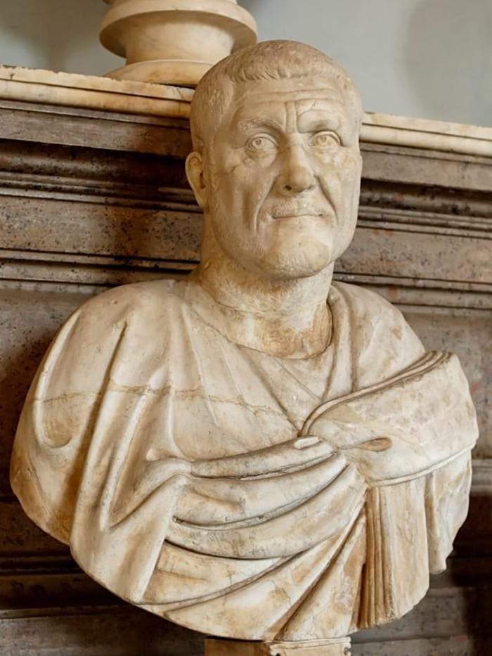 Bust of Maximinus Thrax.