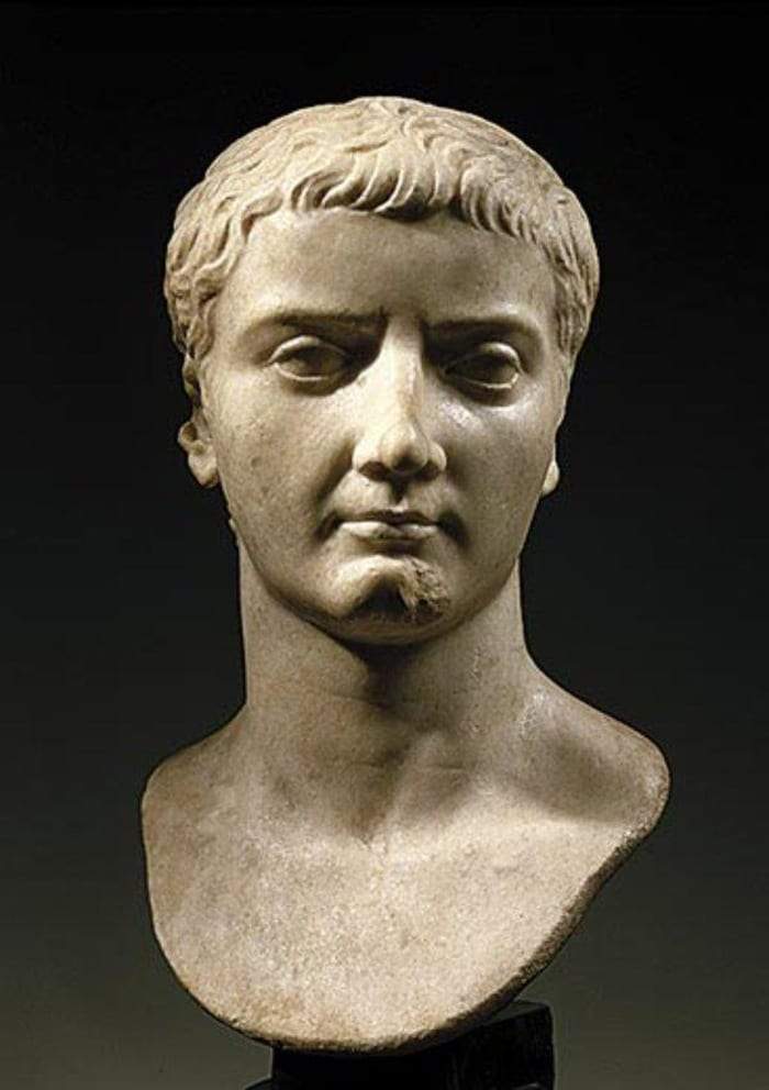 Roman Emperor Tiberius, courtesy of Smithsonian Magazine.