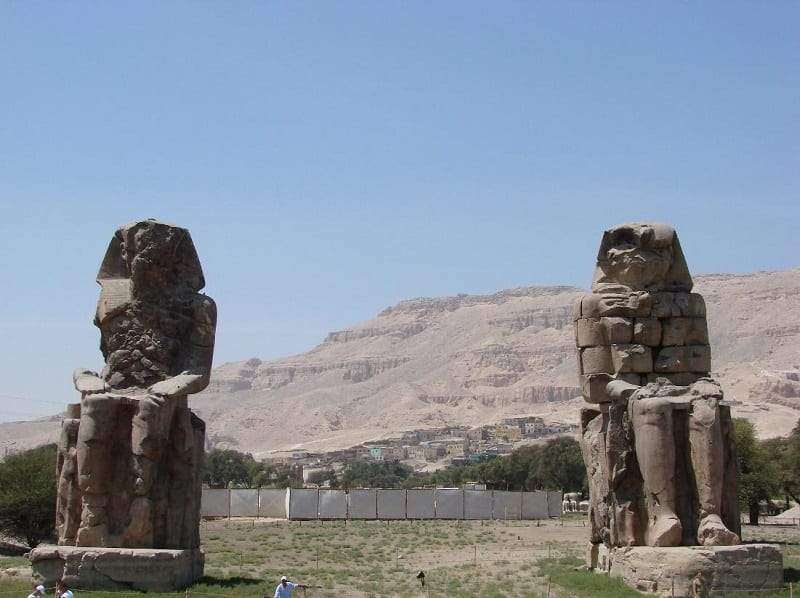 The Colossi of Memnon, Luxor