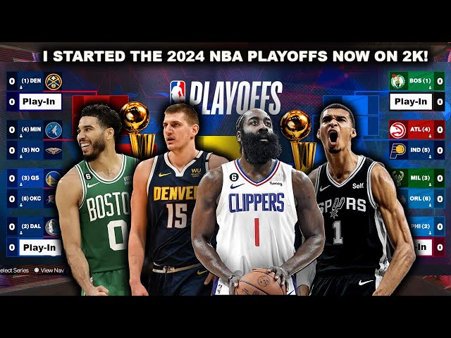 NBA Playoffs now?! NOVEMBER (2K24 Live Simulation) pt 1