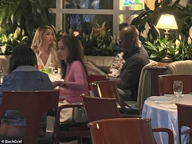 NBA No.1 icon Shaquille O'Neal, 51, attracted attention when seen in Beverly Hills having dinner with social media celebrity Brittany Renner, 31, on the valuable 'Dunkman' private jet $27m