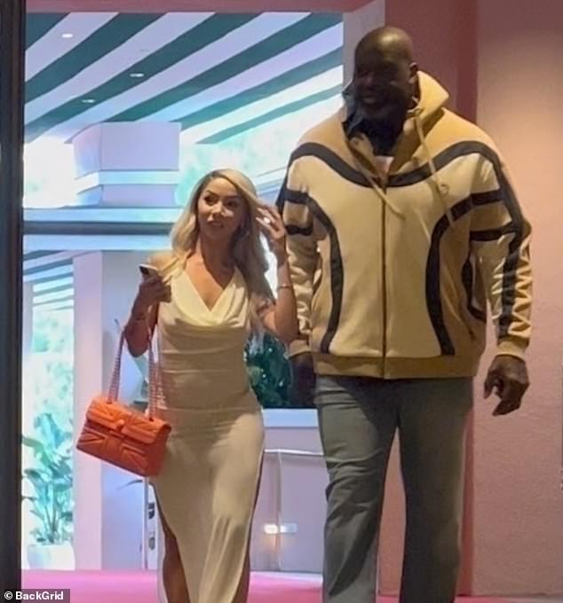 NBA No.1 icon Shaquille O'Neal, 51, attracted attention when seen in Beverly Hills having dinner with social media celebrity Brittany Renner, 31, on the valuable 'Dunkman' private jet $27m