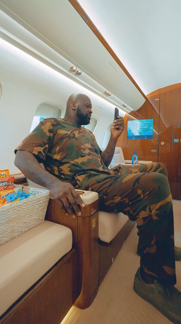 NBA No.1 icon Shaquille O'Neal, 51, attracted attention when seen in Beverly Hills having dinner with social media celebrity Brittany Renner, 31, on the valuable 'Dunkman' private jet $27m