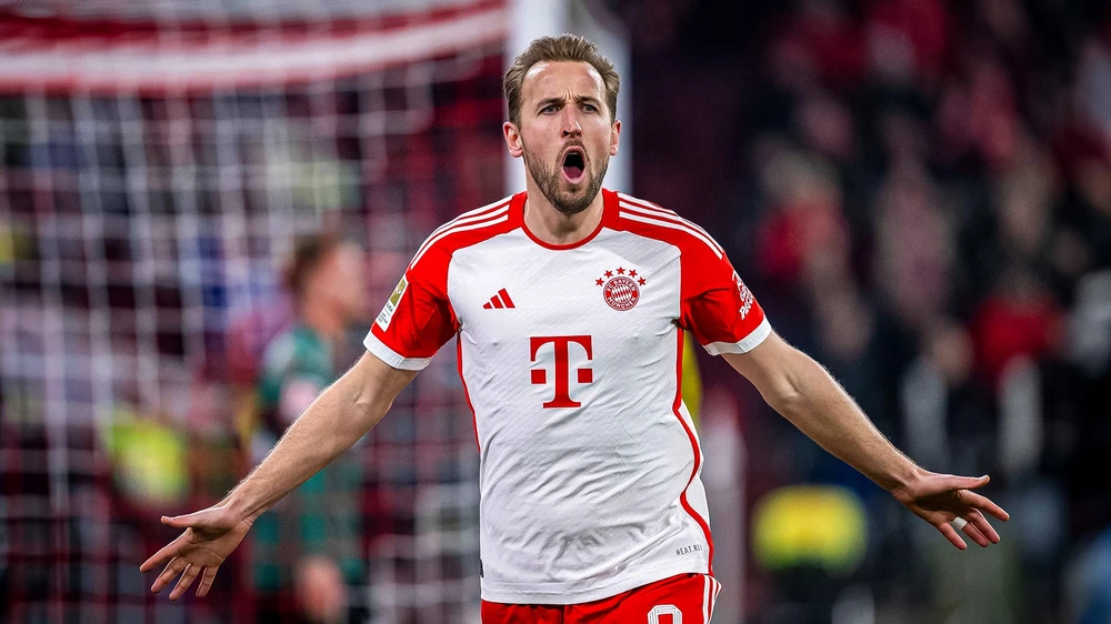 Harry Kane thiết lập kỷ lục mới, giúp Bayern Munich bám đuổi Leverkusen | Vietnam+ (VietnamPlus)