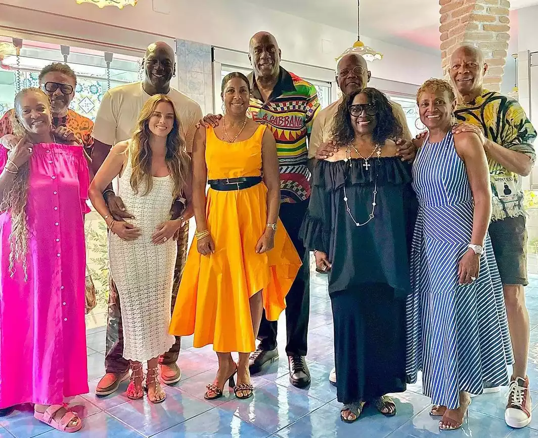 The fashion on Magic Johnson's incredible italian vacation