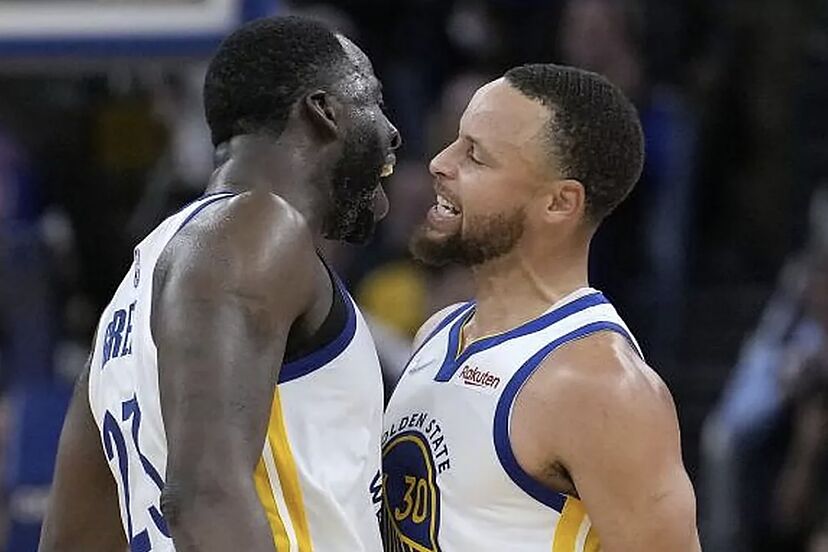Steph Curry 'saves' Draymond Green and the Golden State Warriors | Marca