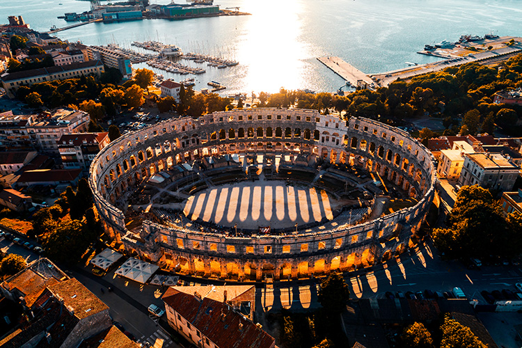 Pula Arena - History and Facts | History Hit