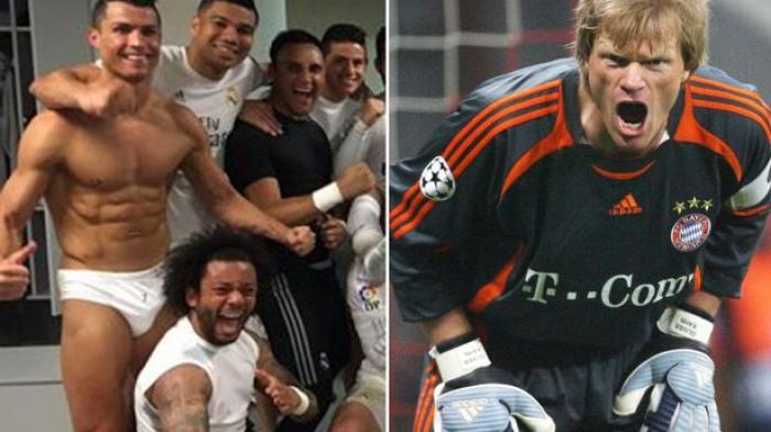 Oliver Kahn: Saya Lebih Sering Lihat 'Six-pack' Cristiano Ronaldo daripada  Payudara Istri Sendiri - TribunNews.com