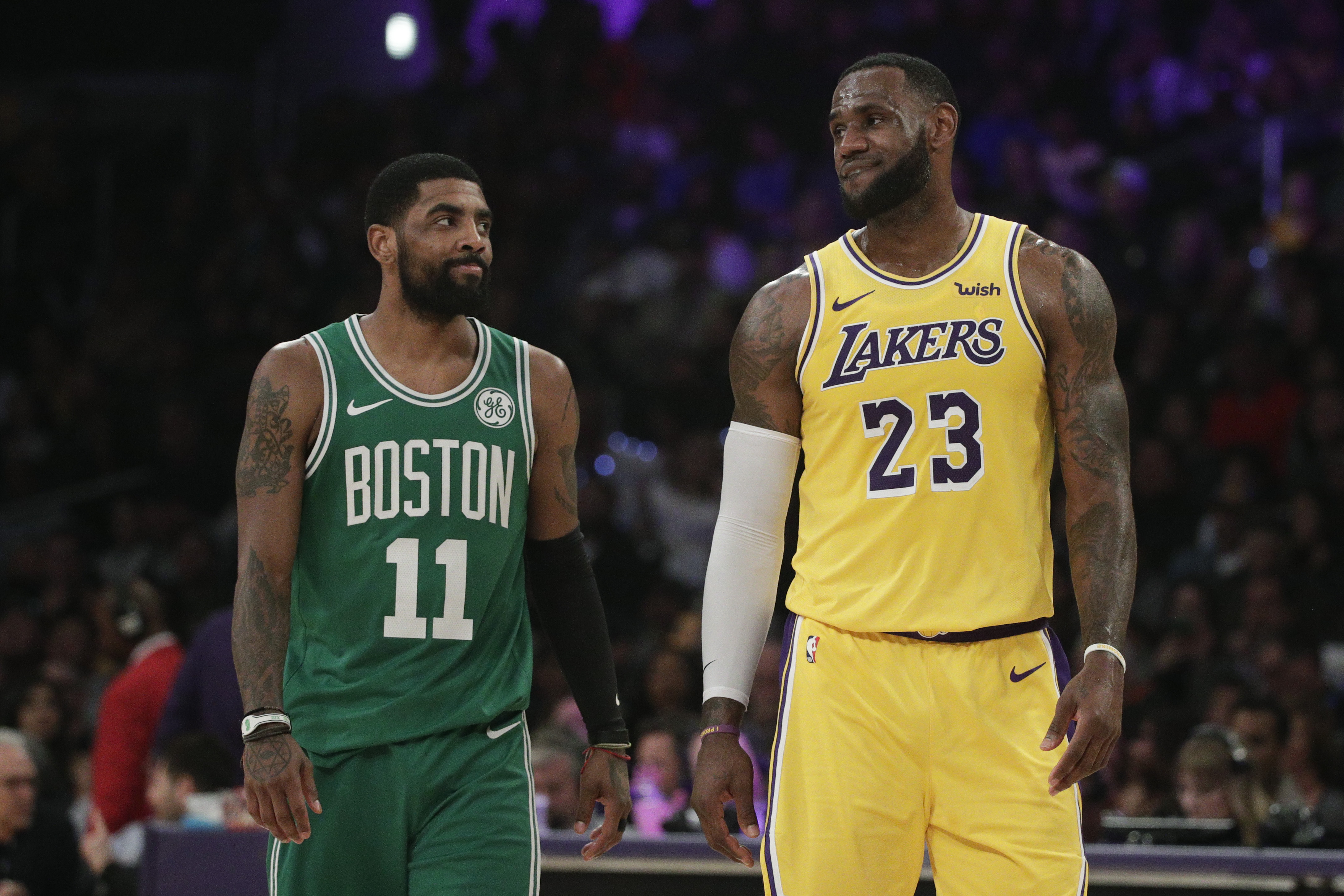 Boston Celtics' Kyrie Irving reflects on LeBron James' shadow early in his  Cleveland Cavaliers' career (report) - masslive.com