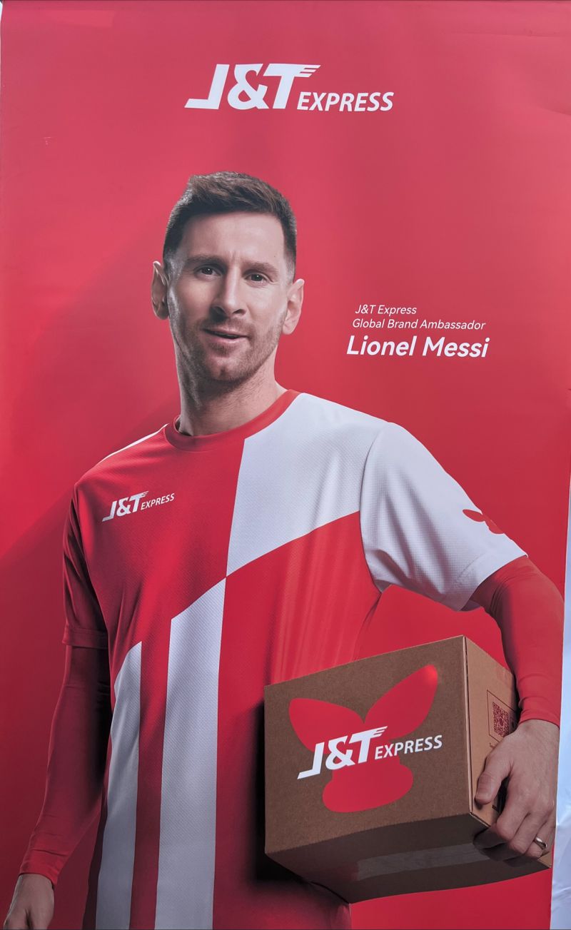 Cavin Handoko 莊永偉 on LinkedIn: J&T Express dan Messi telah memantapkan  langkah bersama untuk meningkatkan…